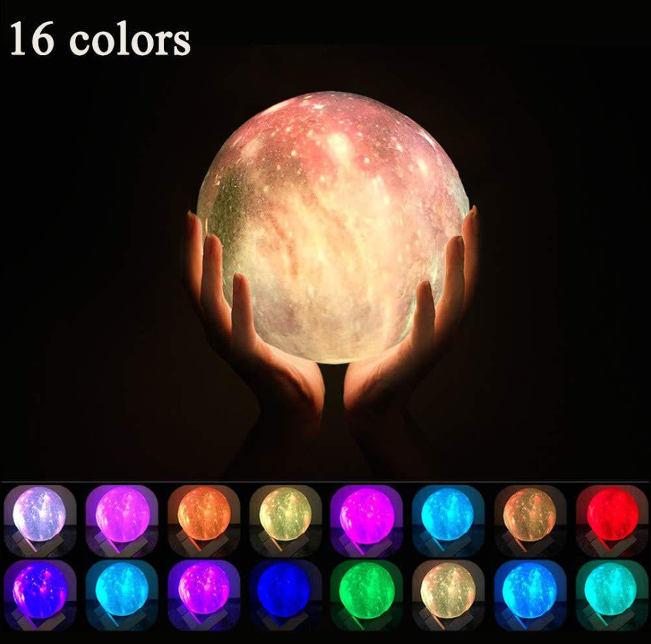 3D Lunar Night Light