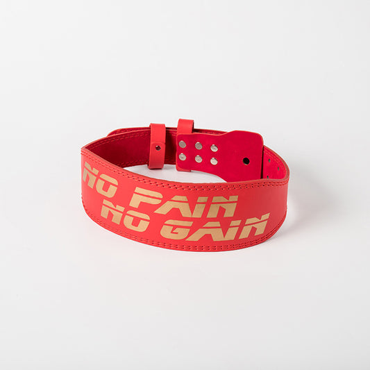 No Pain No Gain Weight Lifting Belt